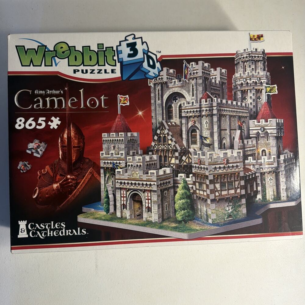 King Arthur's Camelot Castle - 3D Puzzle Wrebbit 865pc Castles & Cathedrals